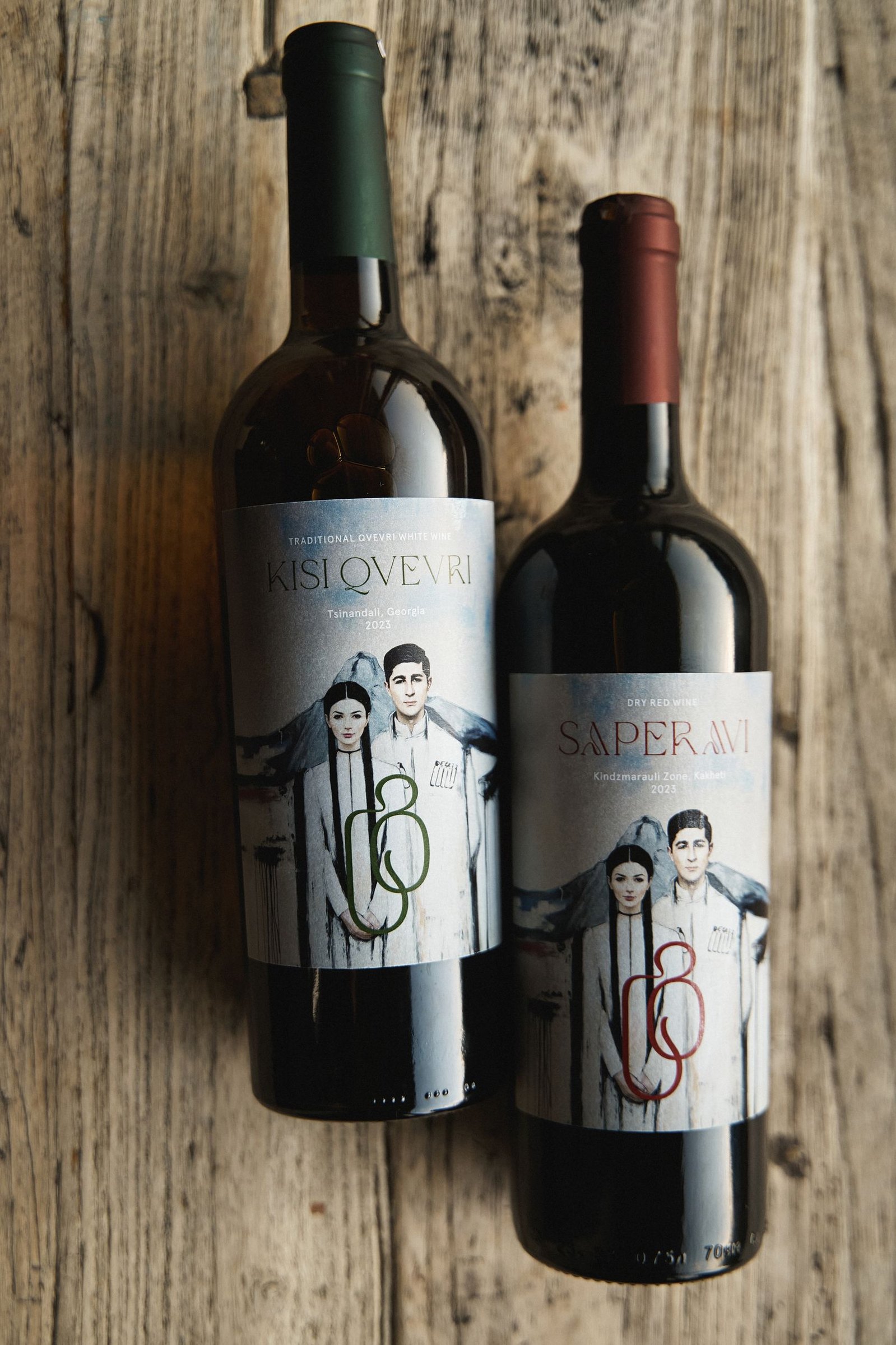Wine with their own label